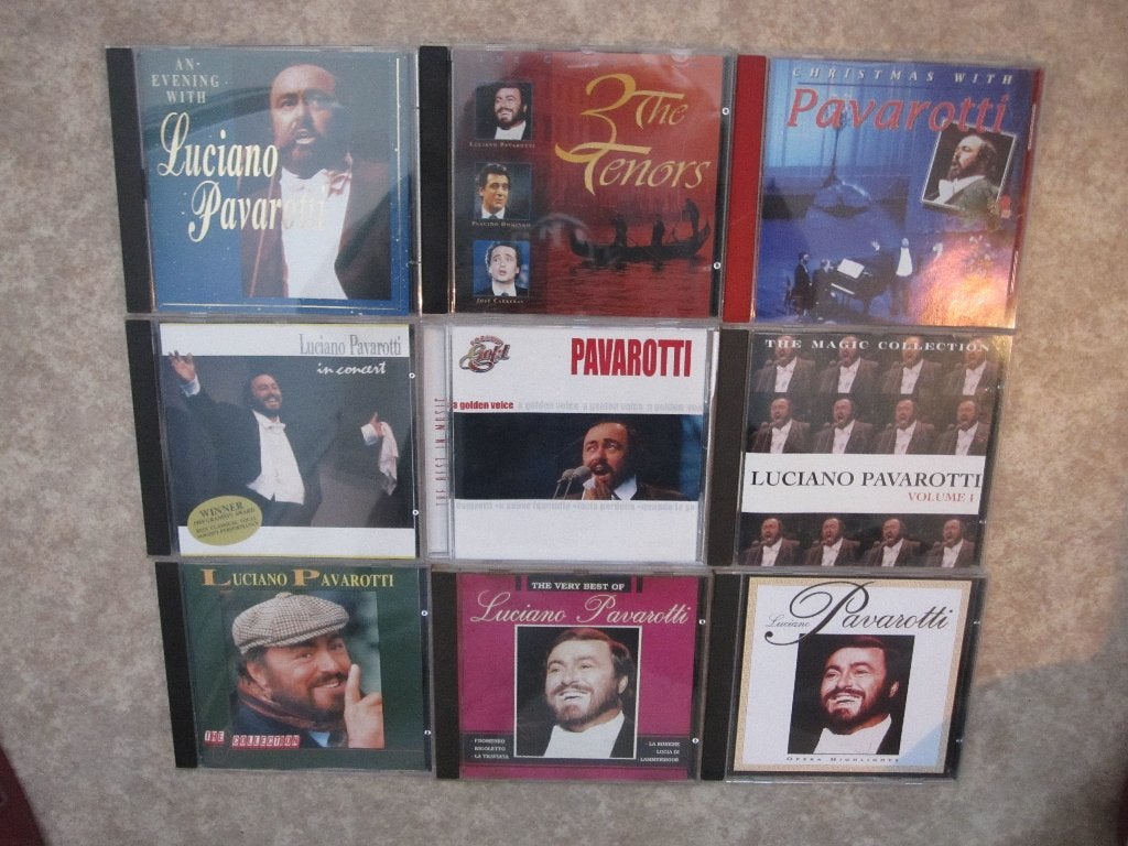 Groot aantal Pavarotti cd's van diverse labels. 0.75 p. st., Cd's en Dvd's, Ophalen of Verzenden, Classicisme, Zo goed als nieuw