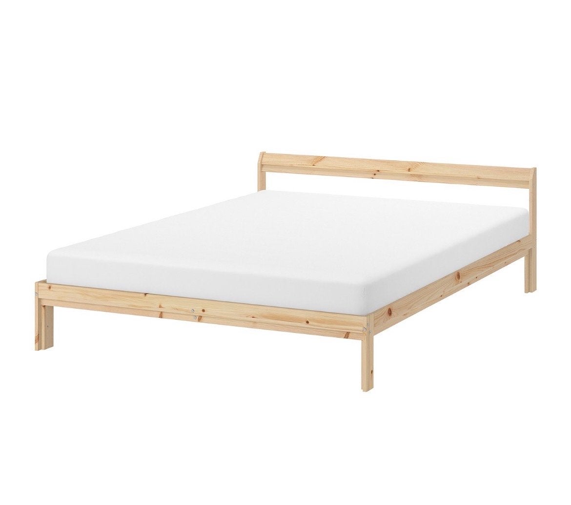 IKEA NEIDAN bedframe 140x200 met LÖNSET lattenbodem, Ophalen, Overige kleuren, Tweepersoons, 140 cm