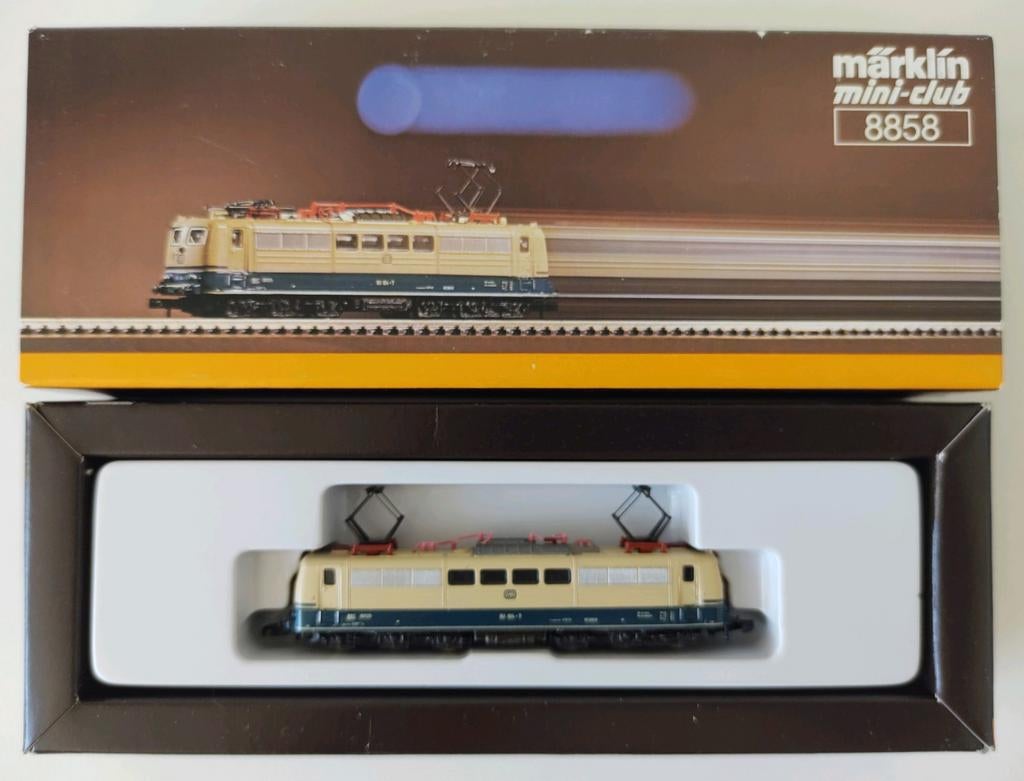 MÄRKLIN Z 8858 electrische locomotief BR 151, Ophalen of Verzenden, Zo goed als nieuw, Analoog, Märklin