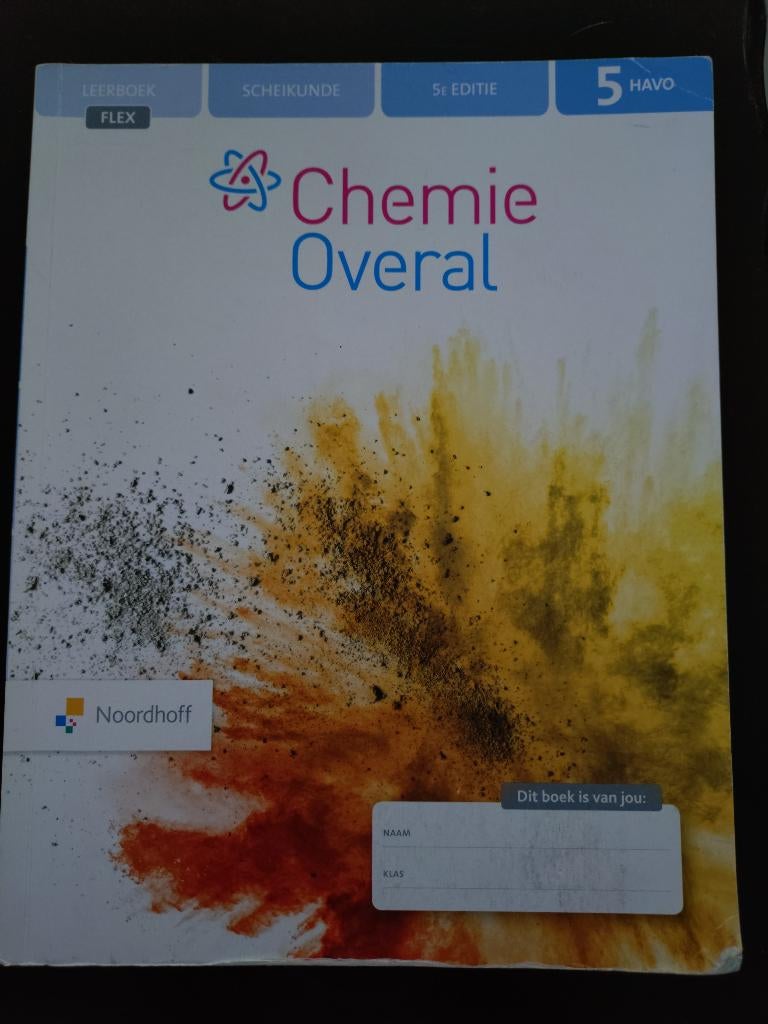 CHEMIE OVERAL (5E EDITIE) HAVO 5, Verzenden, Gelezen, HAVO, Scheikunde