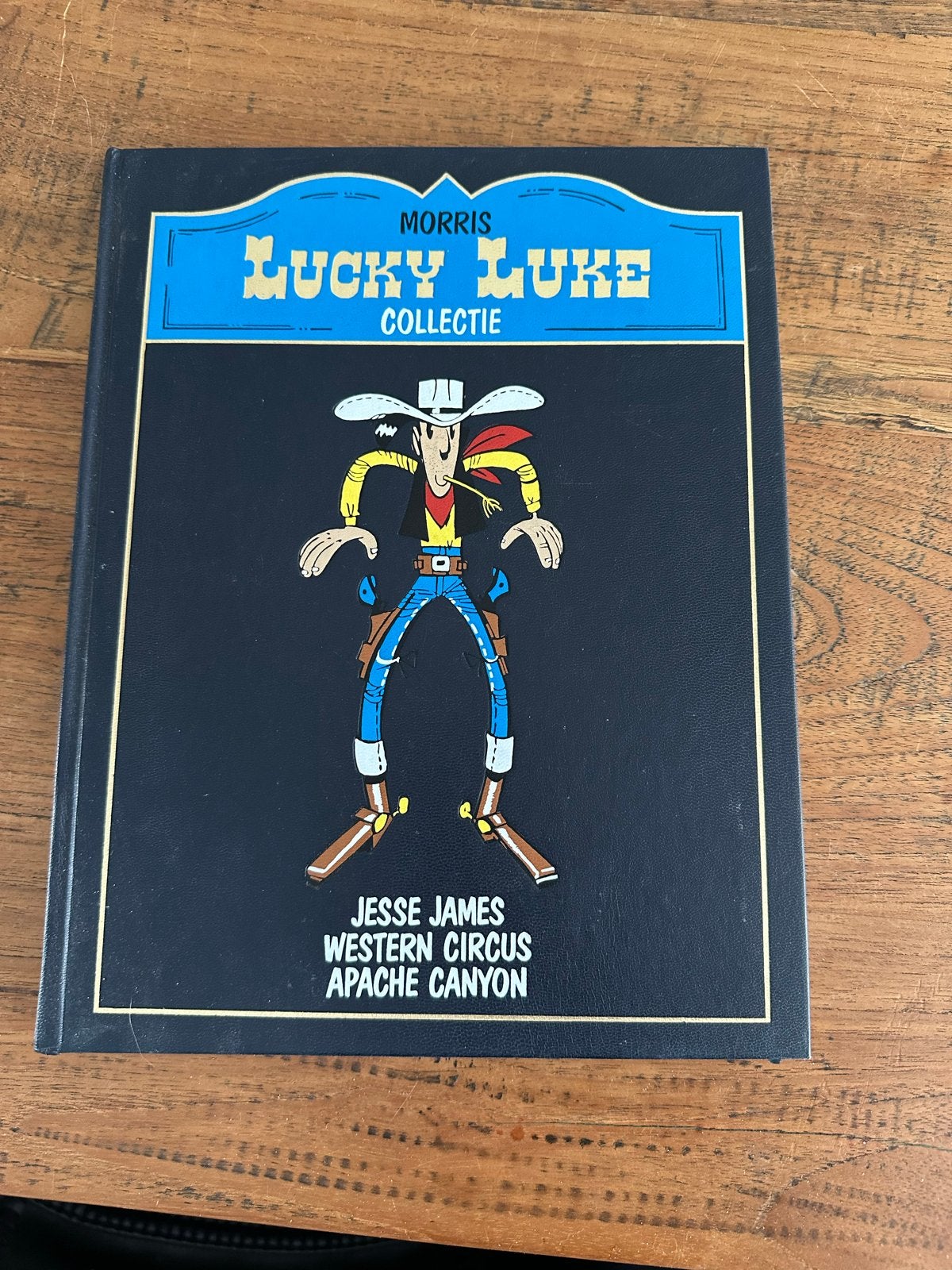 Lucky Luke Collectie: Jesse James, Western Circus, Apache Ca, Boeken, Stripboeken, Meerdere stripboeken, Ophalen of Verzenden