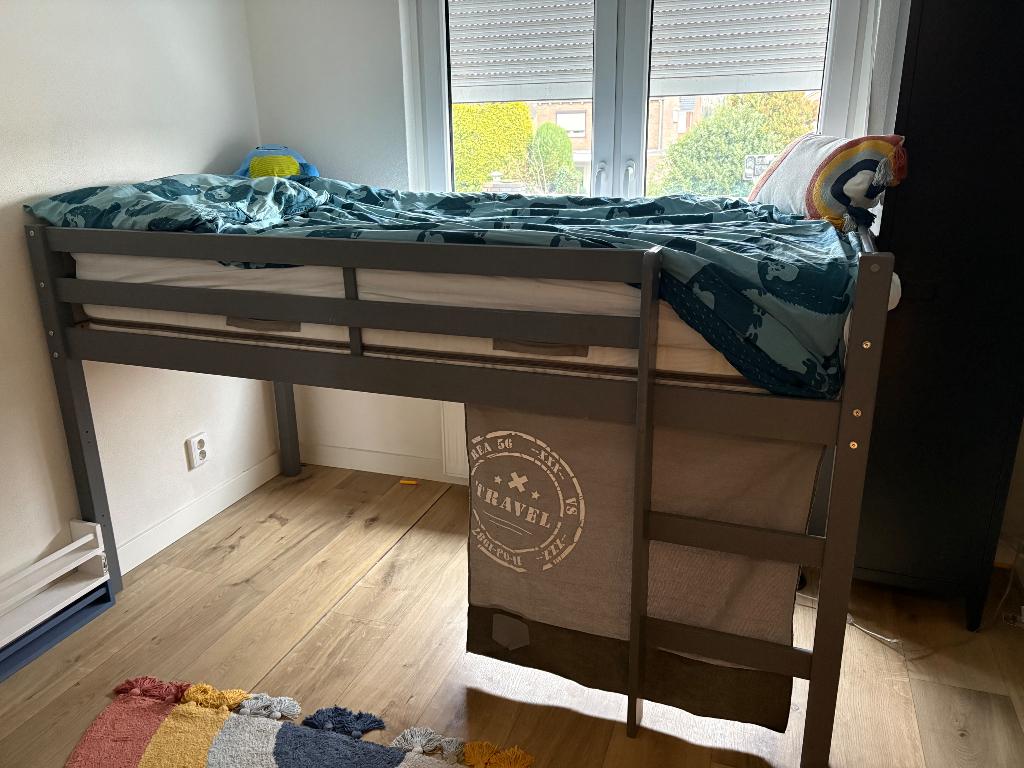 Hoogslaper, Kinderen en Baby's, Kinderkamer | Stapelbedden en Hoogslapers, Ophalen, Gebruikt, Hoogslaper