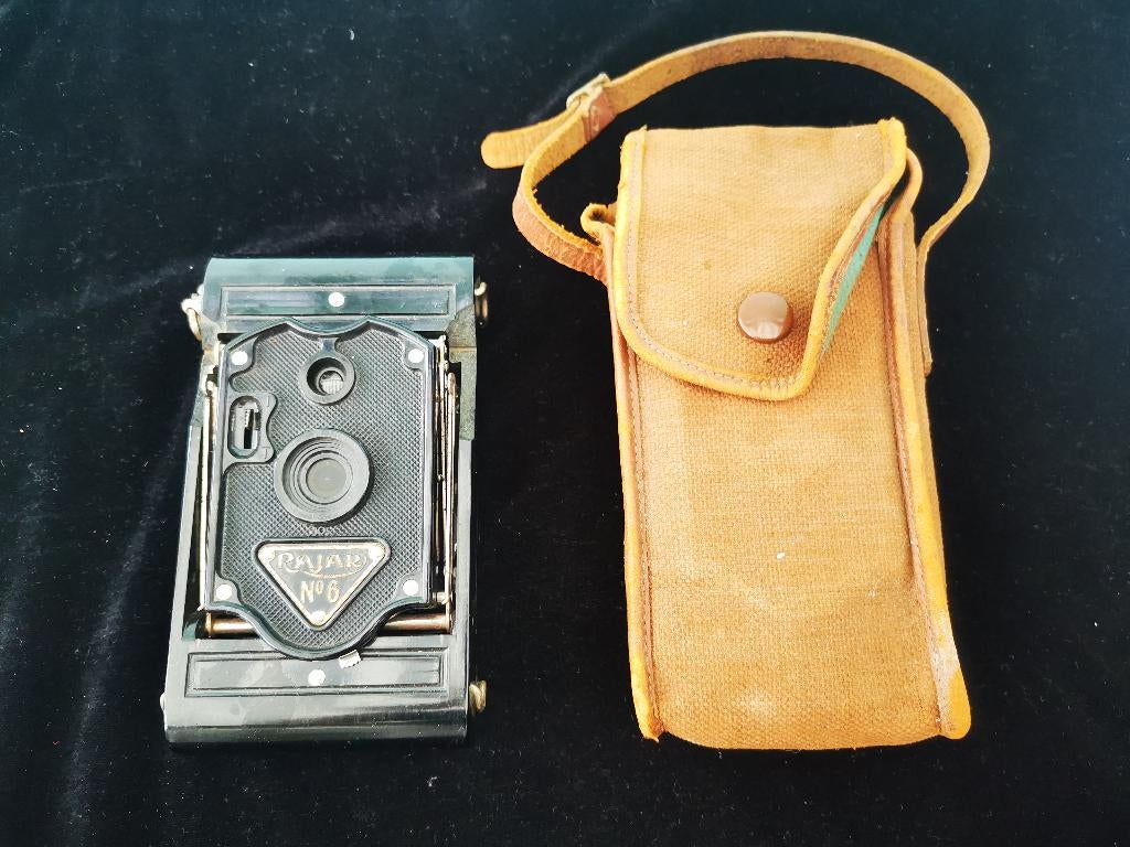 Zeldzame Rajar No 6 Bakeliet & Agfa Billy Vouwcamera's, Ophalen of Verzenden