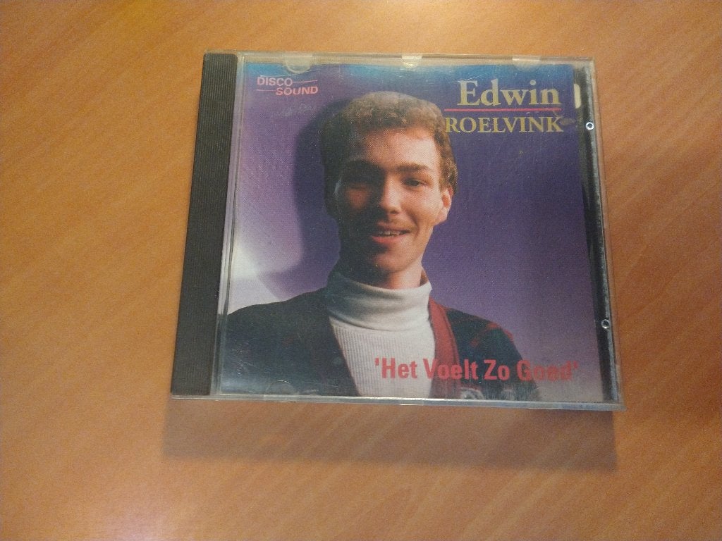 CD Edwin Roelvink - Het voelt zo goed, Ophalen of Verzenden, Zo goed als nieuw, Levenslied of Smartlap