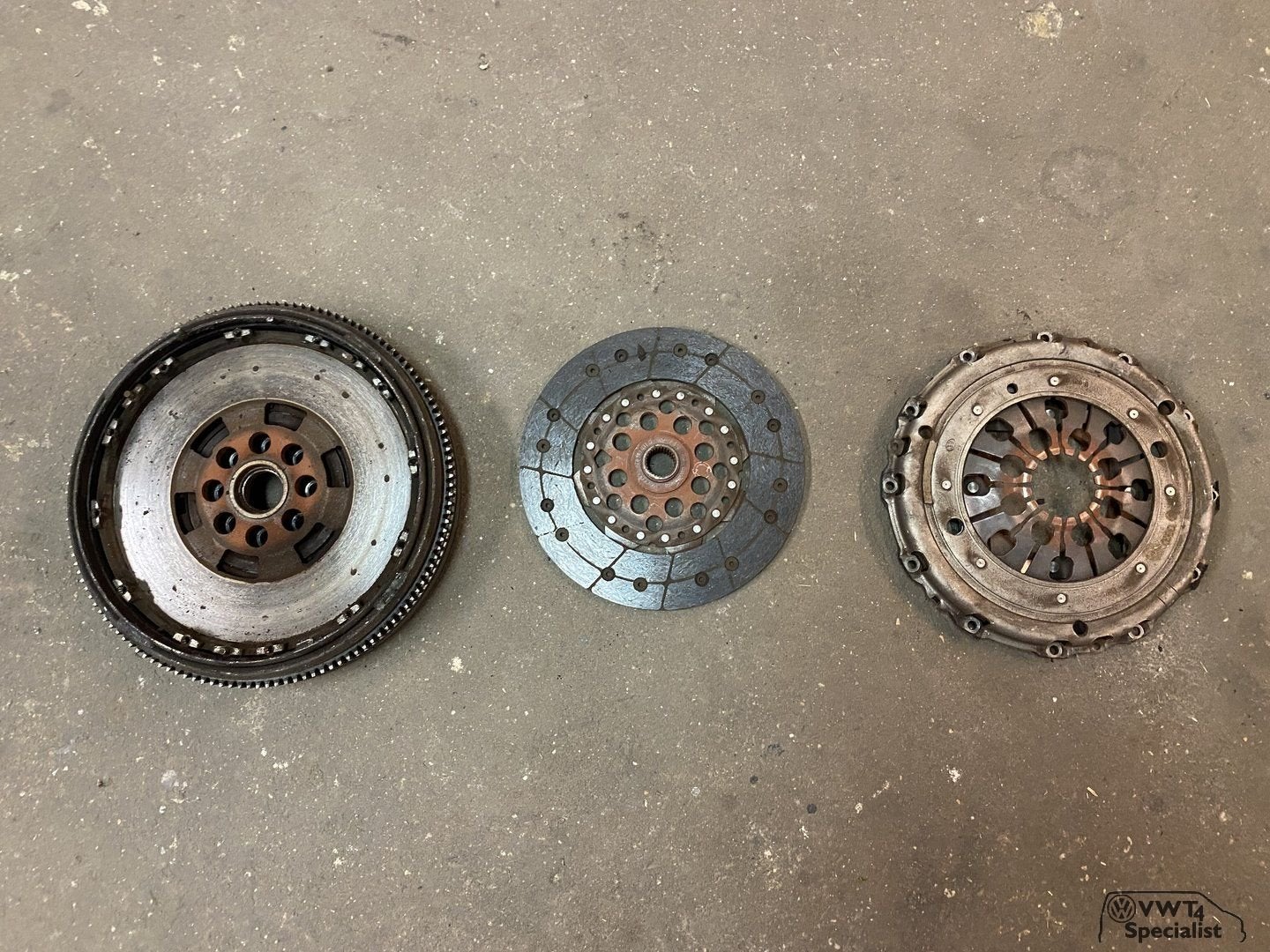 Volkswagen Transporter VW T4 drukgroep incl. koppeling & mas, Gebruikt, -, Volkswagen, -