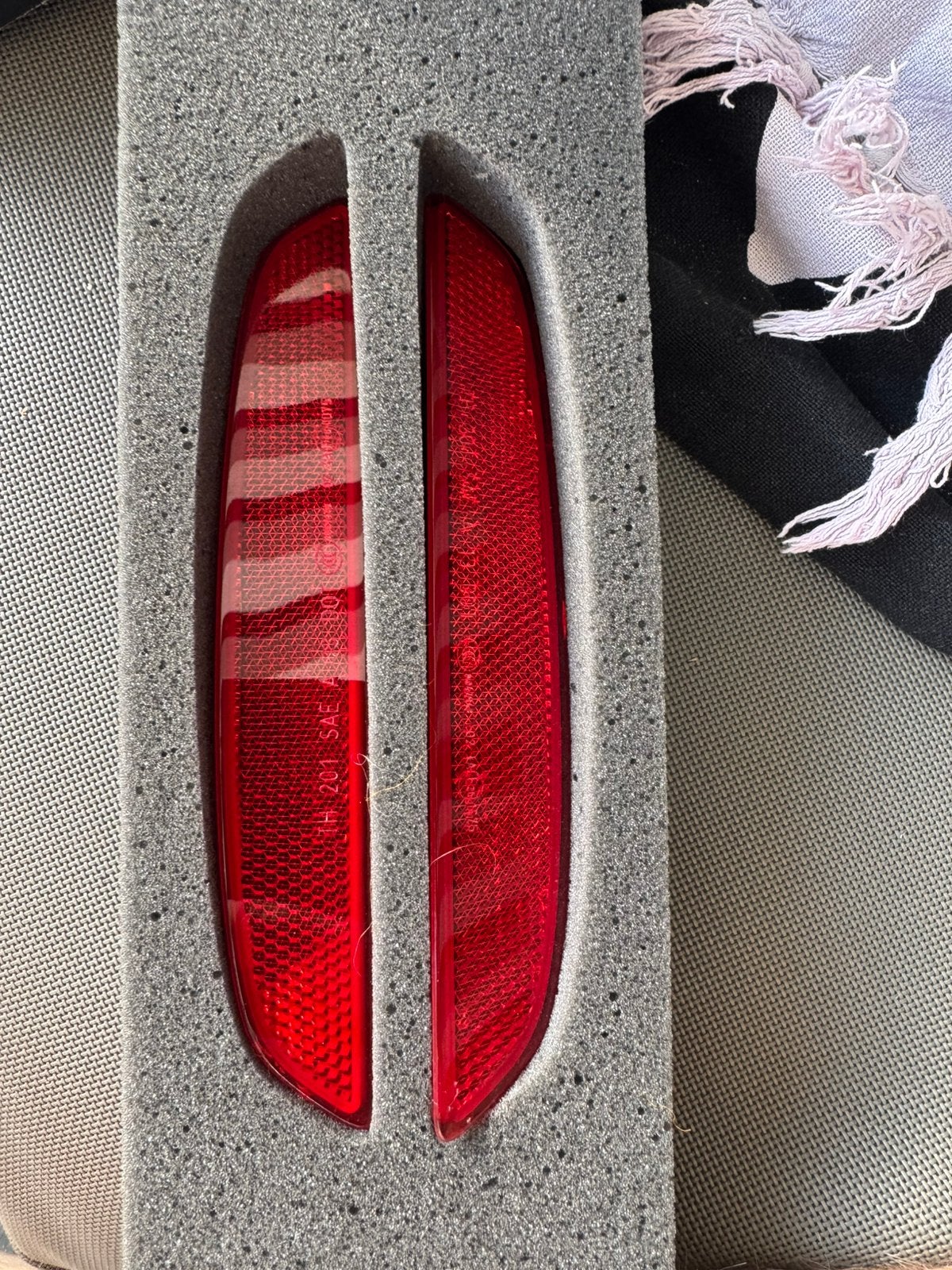 BMW X5M F85 Originele Achterbumper Reflectoren L&R– OEM BMW, Ophalen of Verzenden, BMW