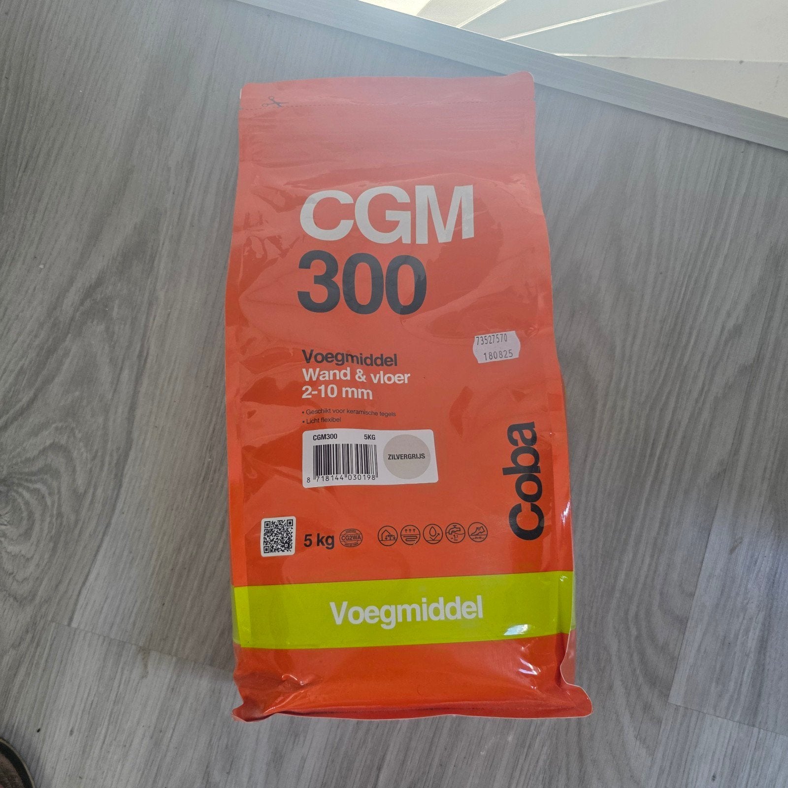 Coba CGM 300 Voegmiddel Zilvergrijs 5kg, Ophalen of Verzenden, Nieuw, Overige materialen, Overige typen