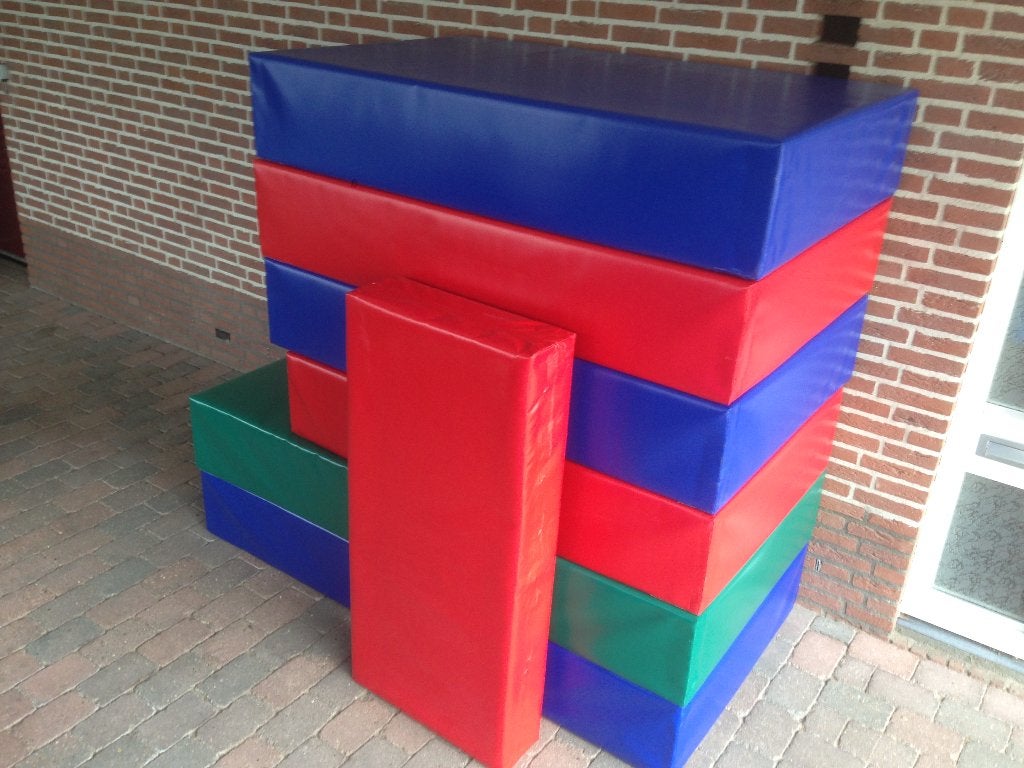 Kleine valmat, turnmat met waterdicht 2 x 1 meter en 30 cm, Ophalen, Overige kleuren, Materiaal, Maat 36 t/m 42