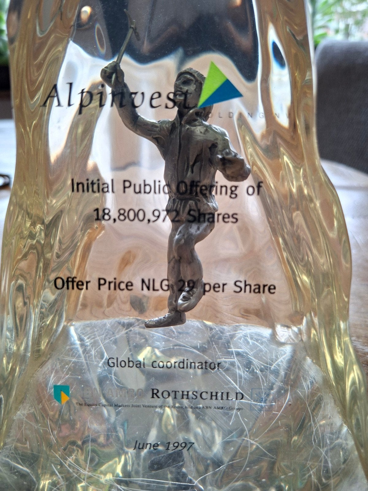 trofee abn amro Rothschild aandelen, Ophalen of Verzenden, Aandeel