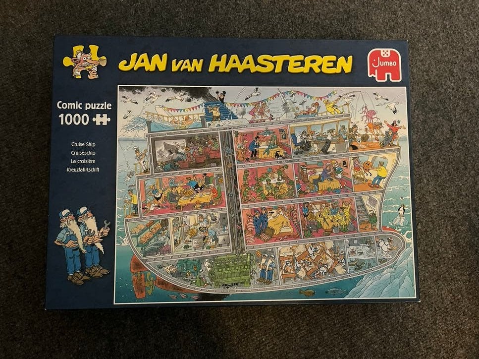 Jan van Haasteren Puzzel - Cruiseschip 1000 stukjes