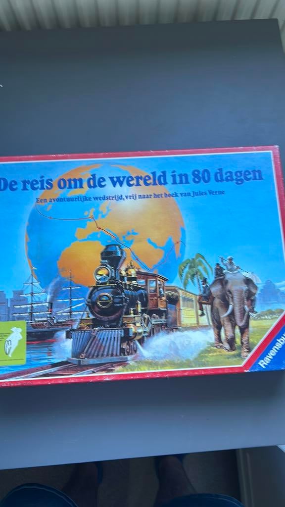 De reis om de wereld in 80 dagen, Ophalen, Zo goed als nieuw