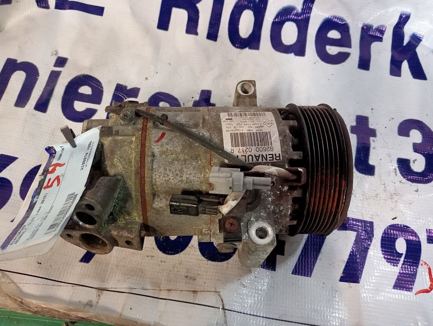 Renault Clio IV (5R) (2013 - 2021) Airco pomp 926000217R, Gebruikt, -, Renault, -
