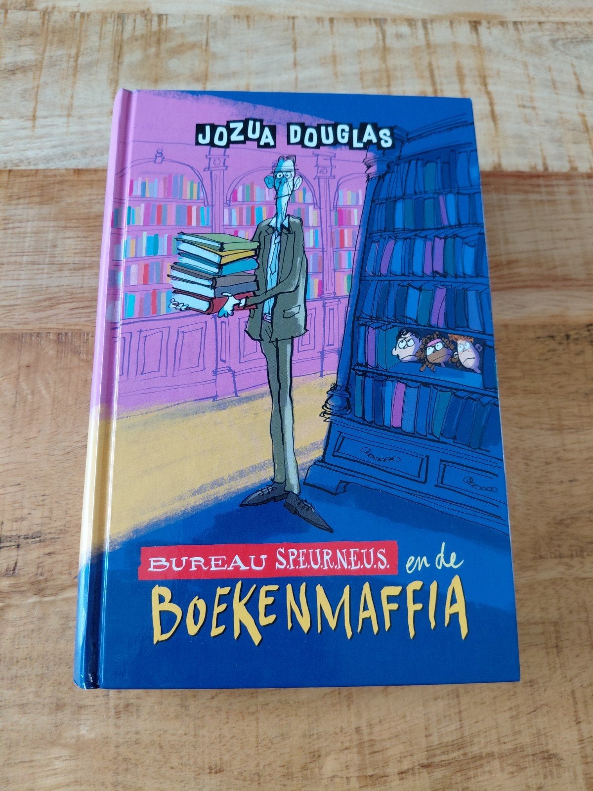 Jozua Douglas - Bureau Speurneus en de Boekenmaffia, Ophalen, Zo goed als nieuw, Jozua Douglas, Fictie