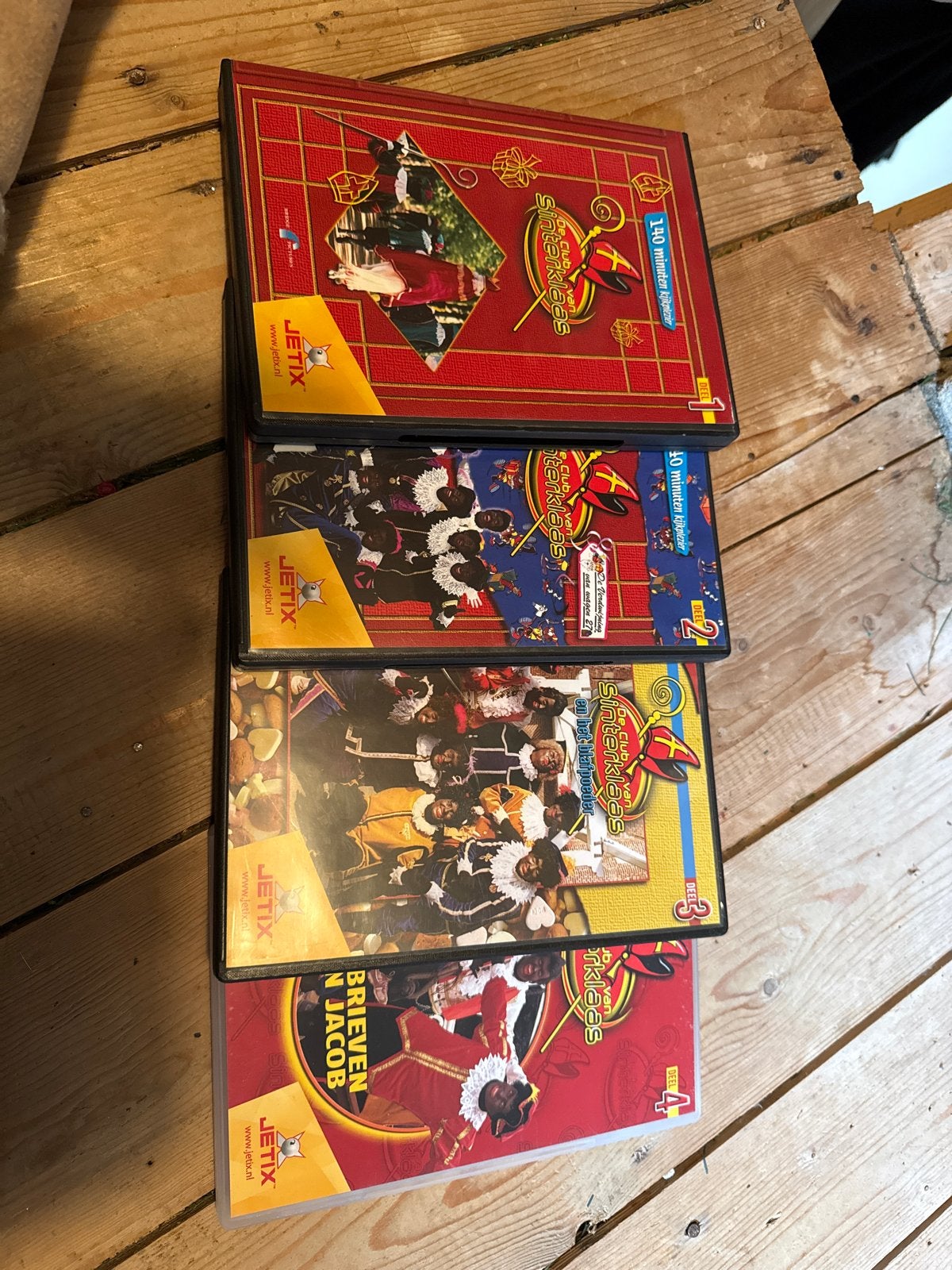 De Club van Sinterklaas DVD Box (Deel 1-4), Gebruikt, Verzamelbox, Alle leeftijden, Sinterklaas