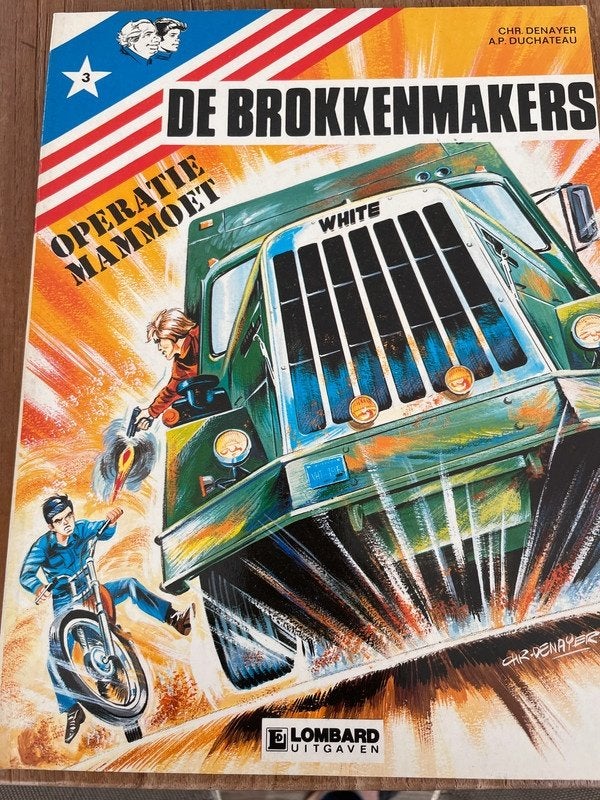 De brokkenmakers operatie mammoet 1978, Eén stripboek, Ophalen of Verzenden, Zo goed als nieuw
