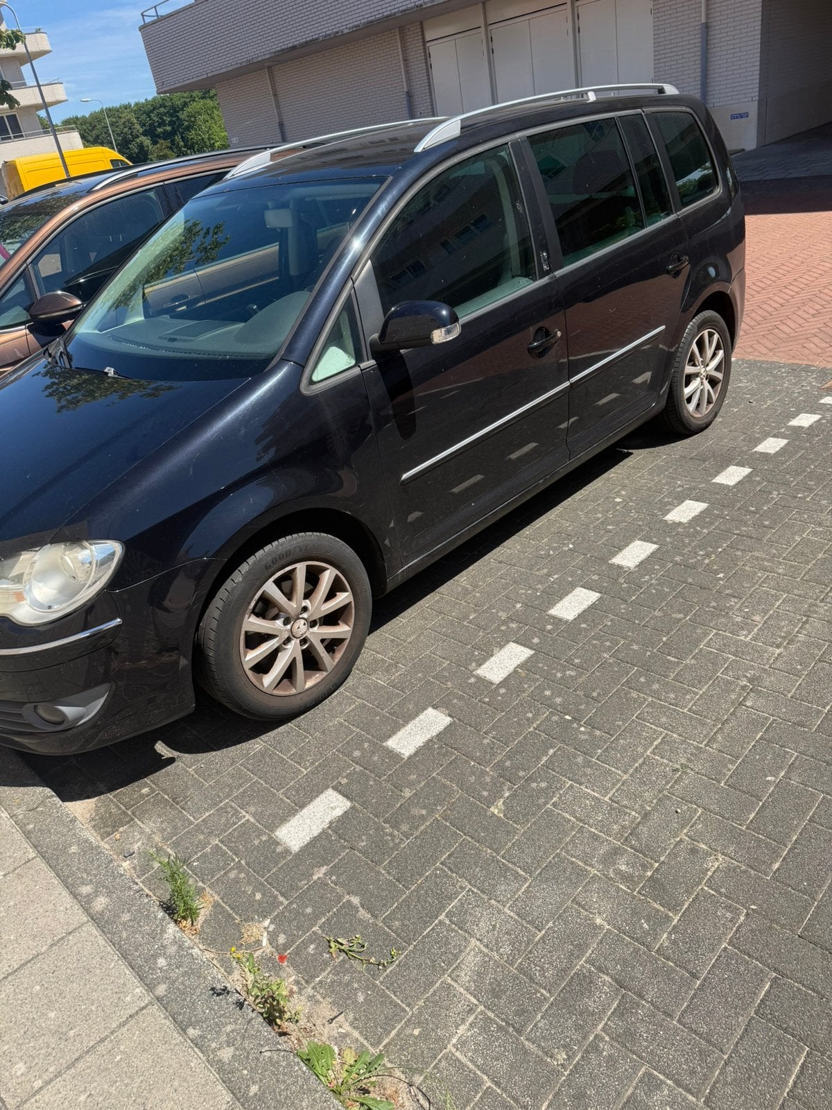 Volkswagen Touran 1.4 TSI 103KW DSG 2007 Zwart, Auto's, Volkswagen, Particulier, Touran, Benzine, C, MPV, Automaat, Origineel Nederlands