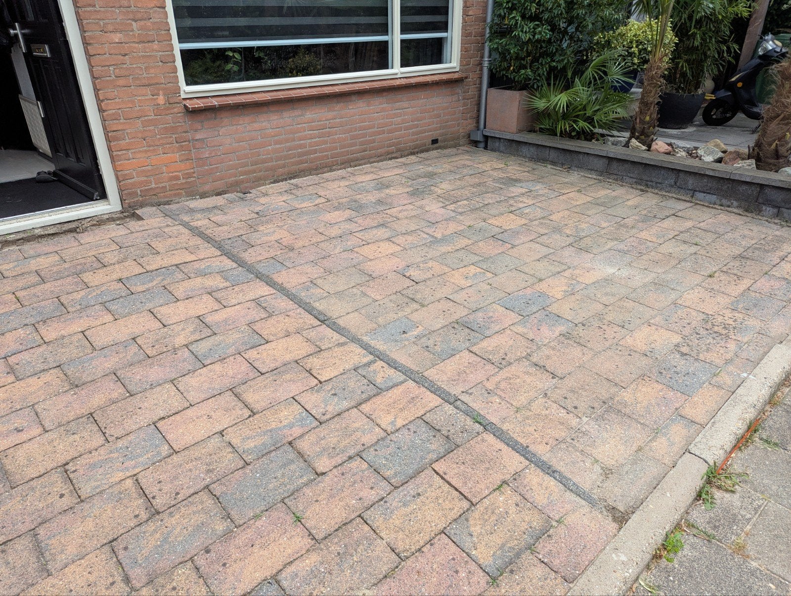 Gebruikte klinkers voor terras of oprit, Tuin en Terras, Gebruikt, Klinkers, Ophalen of Verzenden, 10 m² of meer