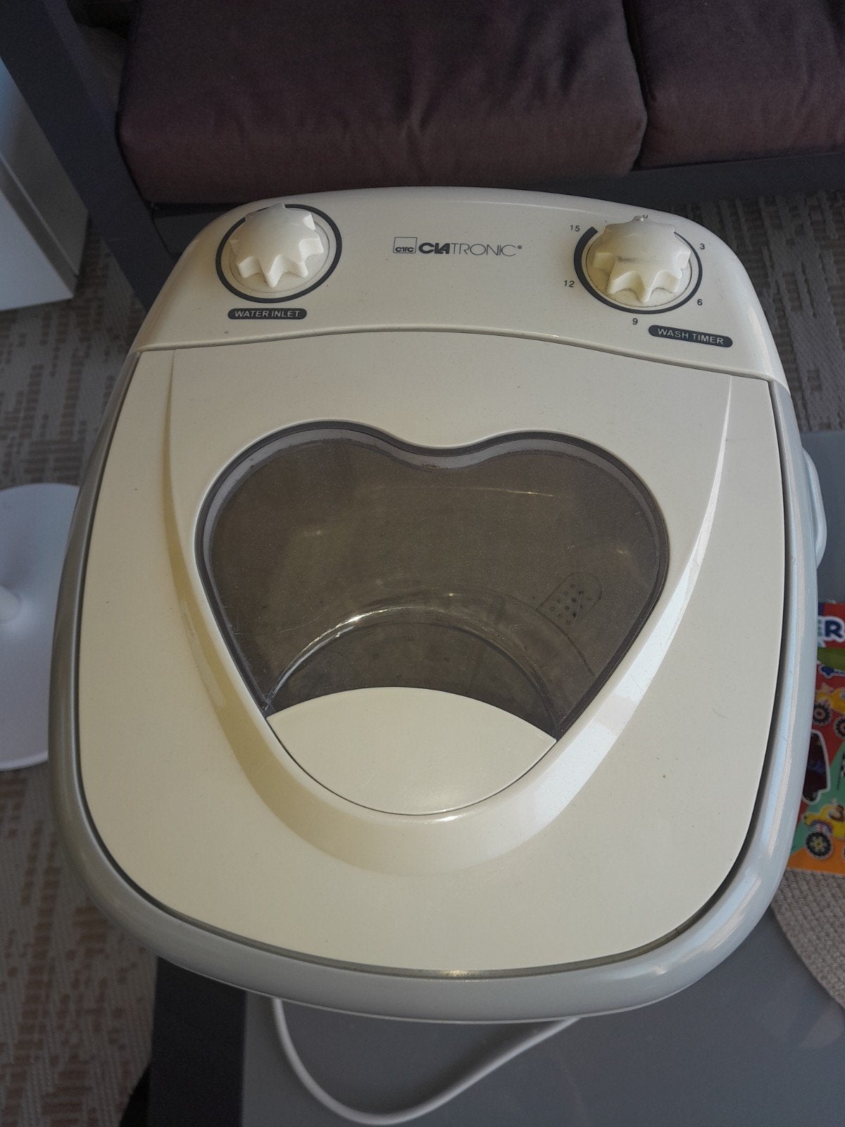Camping wasmachine, Ophalen, Zo goed als nieuw