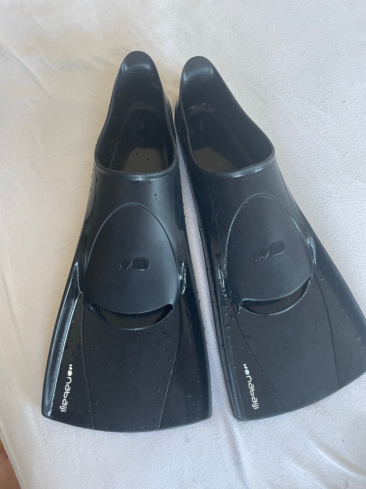 Nabaiji zwemvliezen - zwart, Ophalen of Verzenden, Gebruikt, Snorkelvinnen
