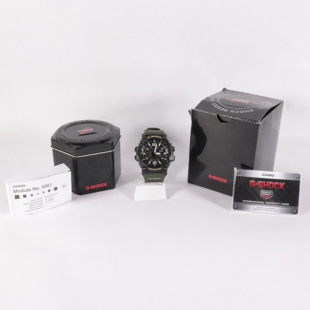 G-Shock Mudmaster Neon Iluminator GWG-100 - ZGAN, G-shock, Zo goed als nieuw, Support@gshock.com, 529 5th Ave
New York, NY 10017
USA