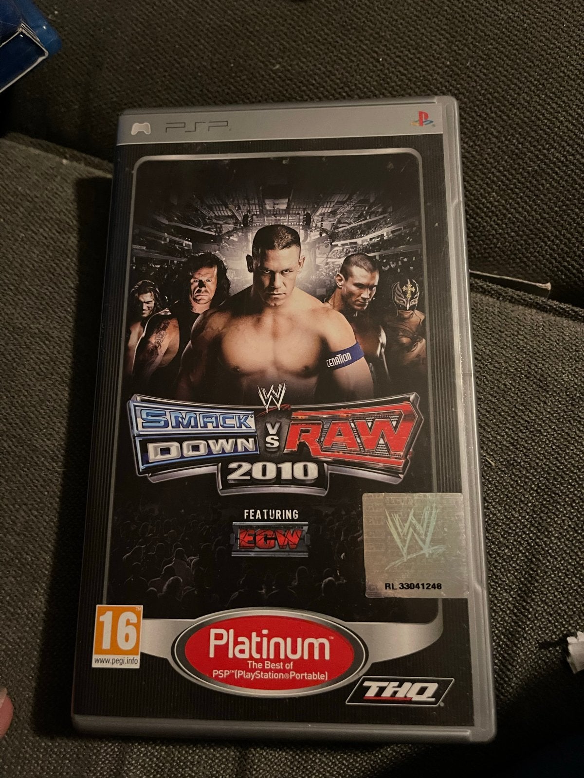 WWE SmackDown vs. Raw 2010 PSP Platinum Edition, Vechten, 1 speler, Ophalen of Verzenden, Zo goed als nieuw