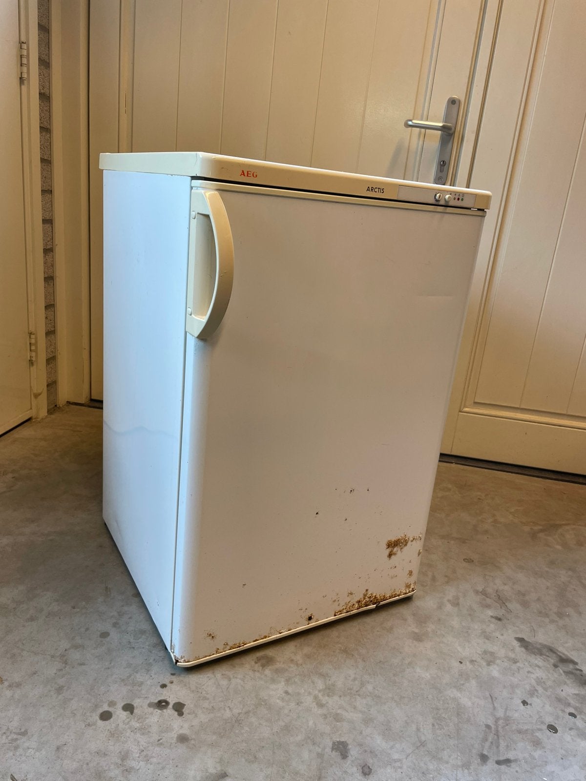 Diepvries, AEG Arctis, no frost tafelmodel met 4 lades., Gebruikt, Minder dan 85 cm, Minder dan 60 cm, Vrijstaand