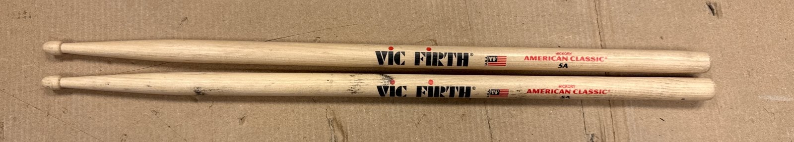 Vic Firth American Classic 5A drumstokken, Ophalen of Verzenden, Zo goed als nieuw, Overige merken