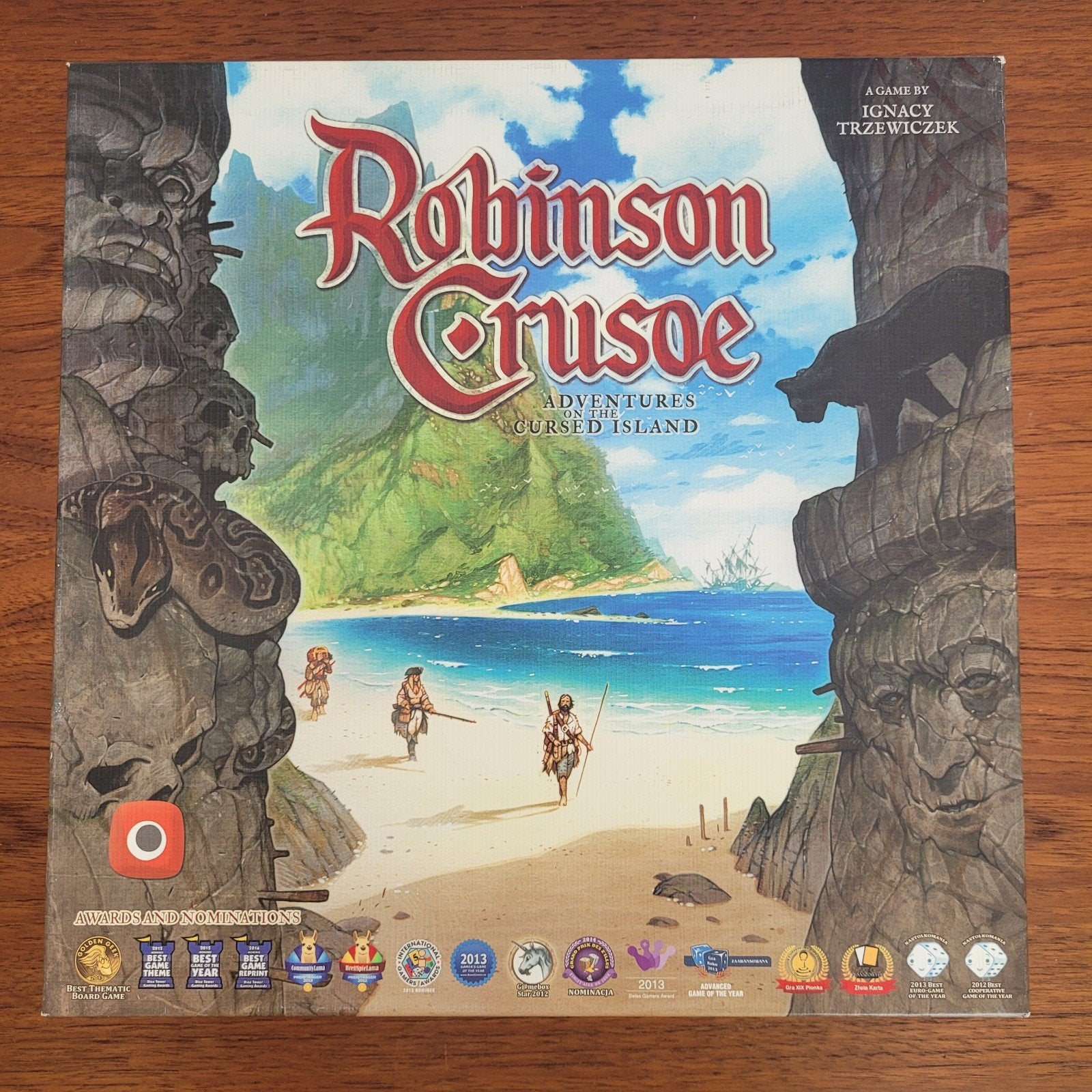 Robinson Crusoe Adventures of the cursed island board game, Hobby en Vrije tijd, Gezelschapsspellen | Bordspellen, Drie of vier spelers
