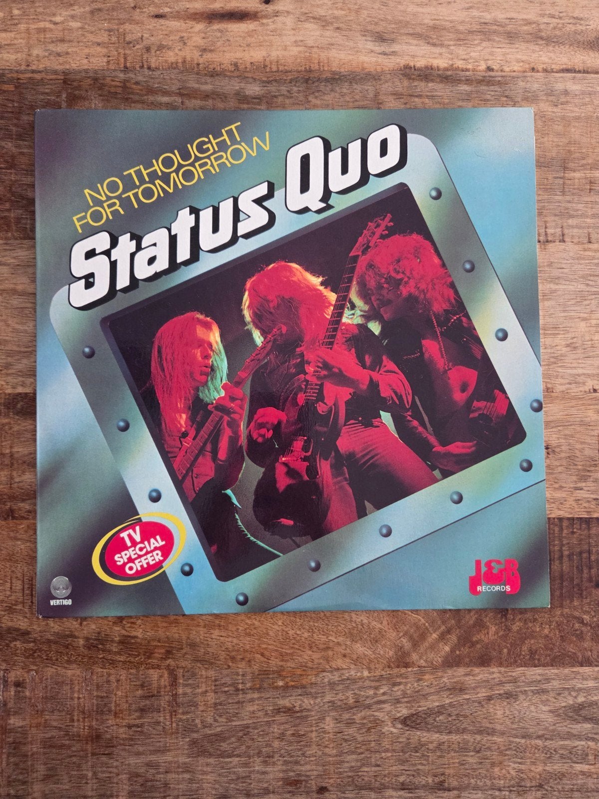 Lp status quo no thought for tomorrow, Ophalen of Verzenden