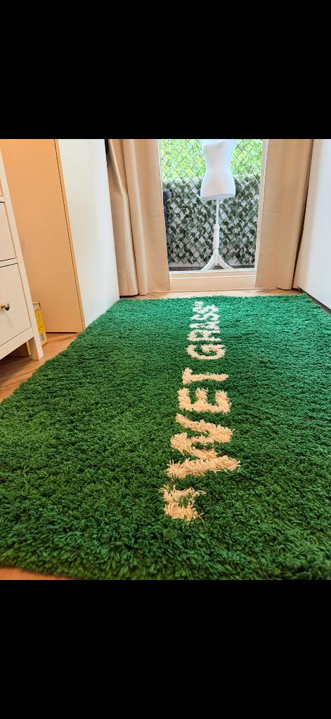 IKEA x Virgil Abloh OFF WHITE tapijt 133x195cm in Zaandam, Ophalen, 100 tot 150 cm, Fashion, Zo goed als nieuw