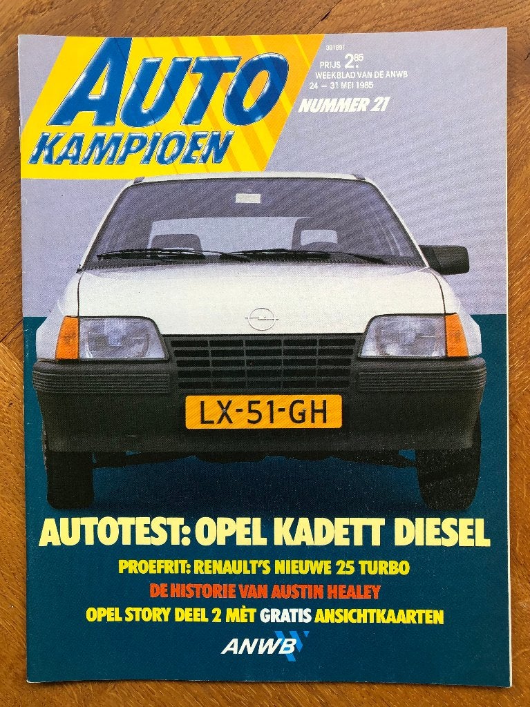 Autokampioen nr. 21 1985, Opel, Verzenden, Nieuw, Autokampioen
