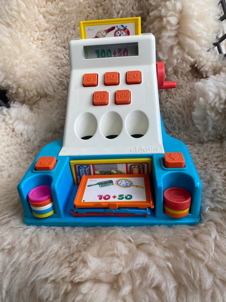 Vintage Chicco kassa, Ophalen of Verzenden, Zo goed als nieuw, Jongen of Meisje