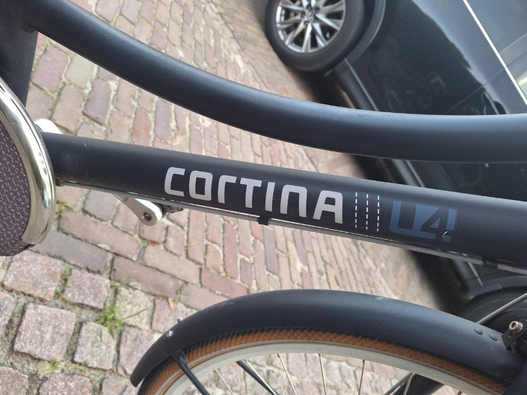 Fiets Cortina U4, Fietsen en Brommers, Gebruikt, Velgrem, Versnellingen, 56 cm of meer