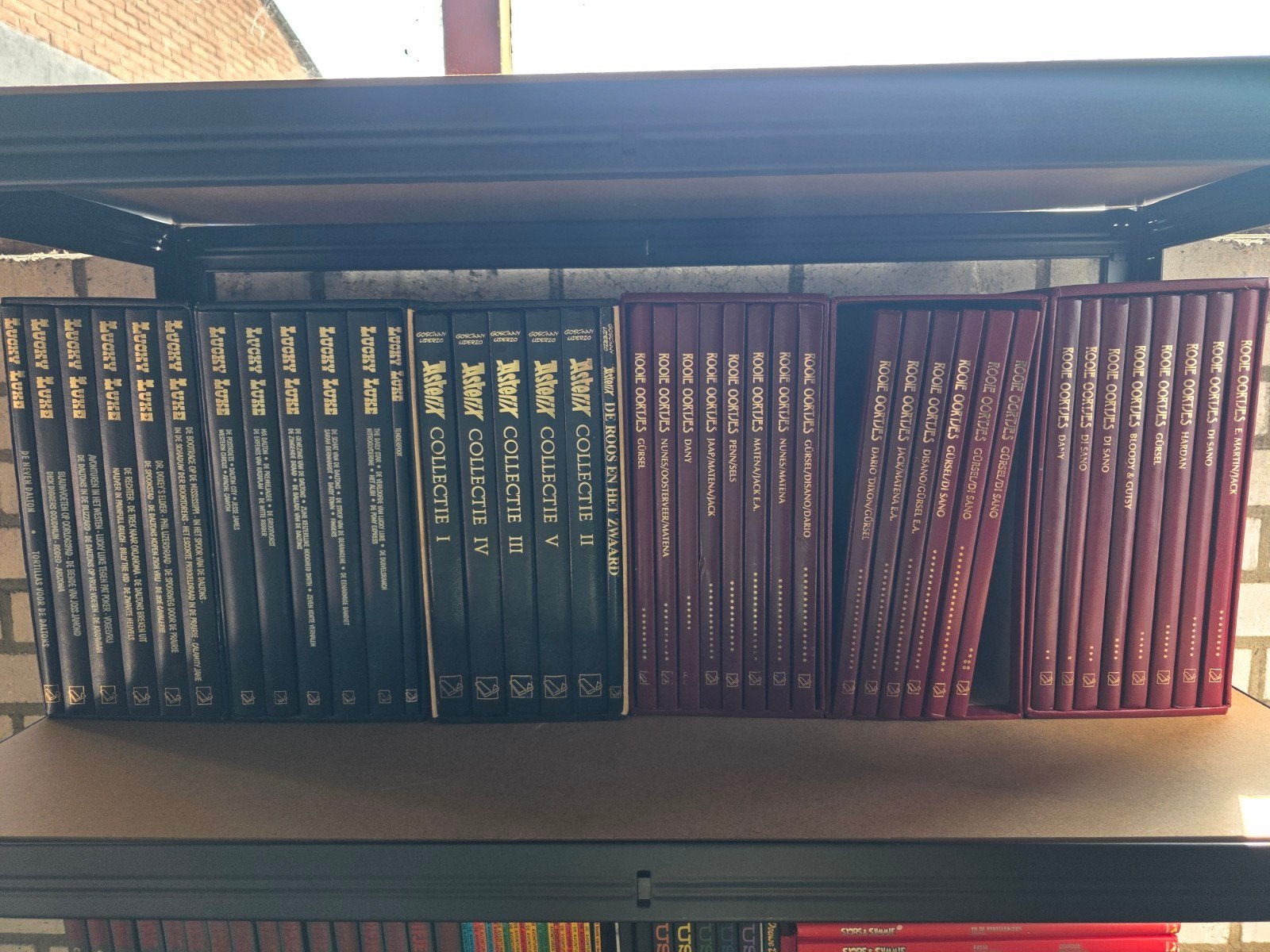 Grote partij stripboeken en meer -, Meerdere stripboeken, Ophalen, Gelezen