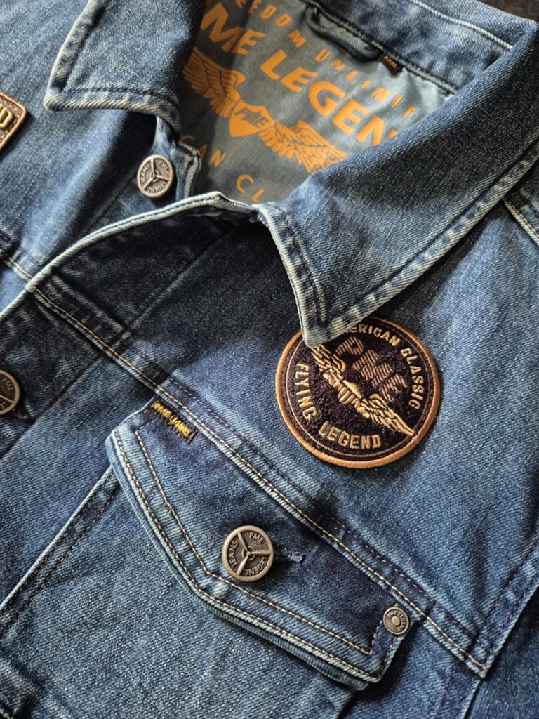 Pme Legend Pall Mall jeans spijkerjas spijkerjack XXXL, Blauw, ., Ophalen of Verzenden, .