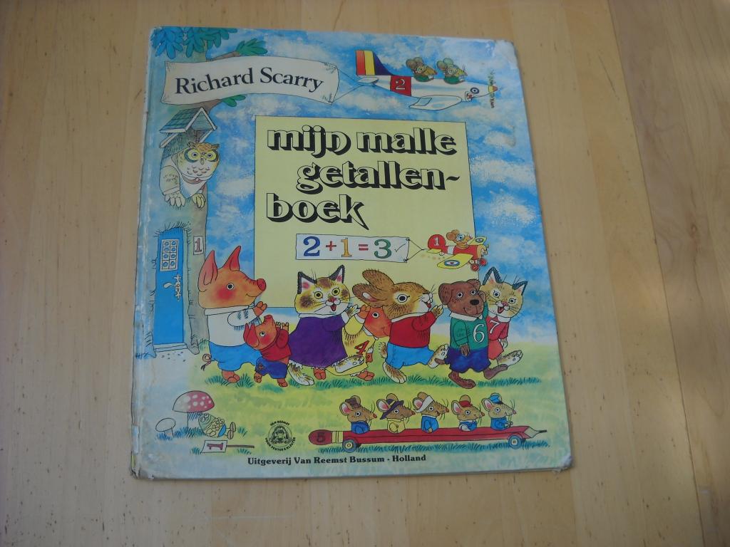 Mijn malle getallenboek van Richard Scarry, Gelezen, Ophalen of Verzenden, Richard Scarry, Fictie