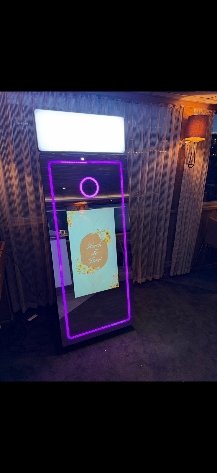 Photobooth te koop! Inclusief camera en printer! MagicMirror, Hobby en Vrije tijd, Feestartikelen | Verhuur, Ophalen, Zo goed als nieuw