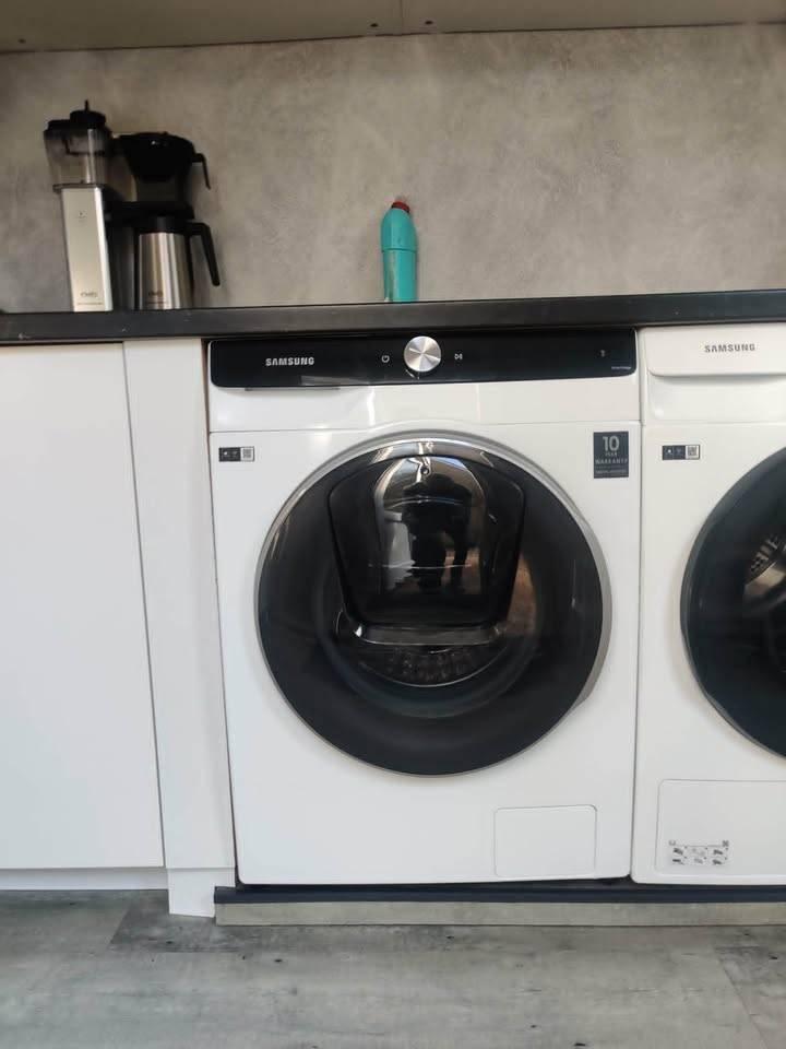 Samsung wasautomaat  WW80T956ASE QuickDrive AddWash, Witgoed en Apparatuur, Wasmachines, Ophalen, Gebruikt, Voorlader, 85 tot 90 cm