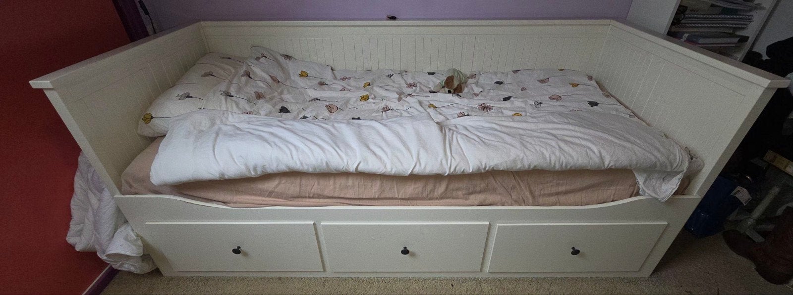 Ikea hemnes bedbank, Huis en Inrichting, Ophalen, Gebruikt, Tweepersoons