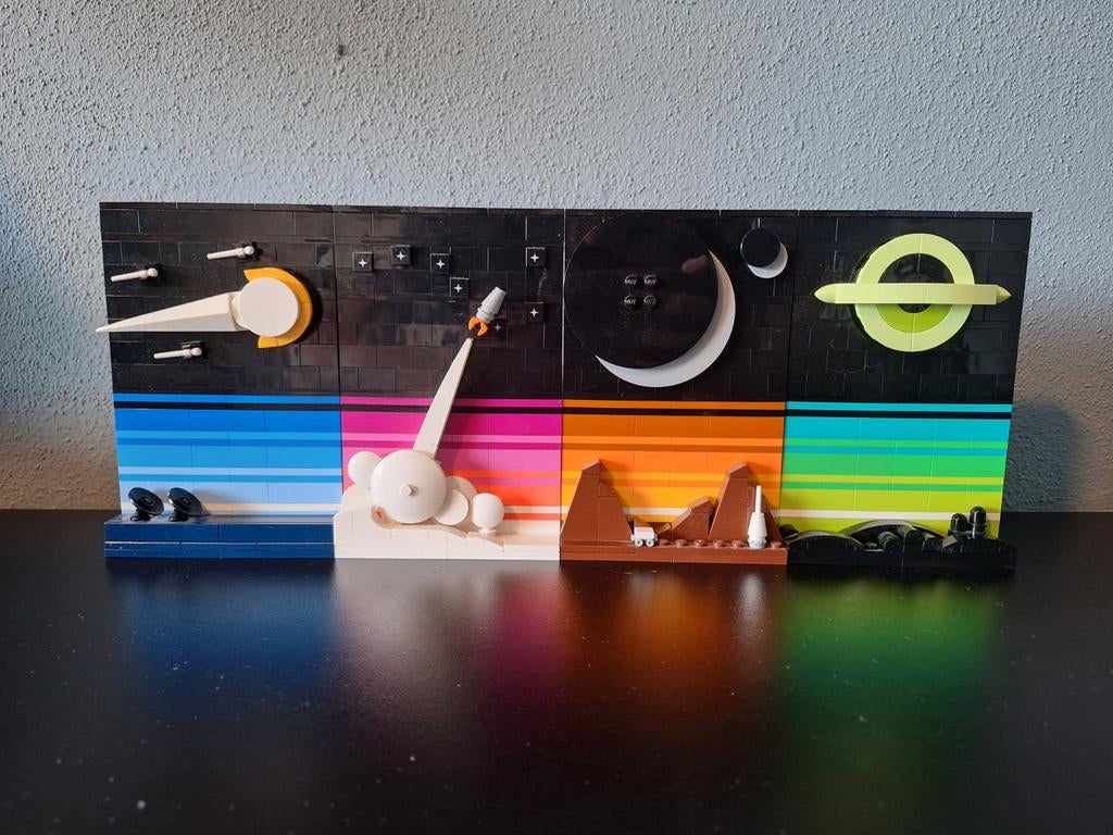 LEGO 21340 Tales of the Space Age, Gebruikt, Lego, Ophalen of Verzenden, Ideas