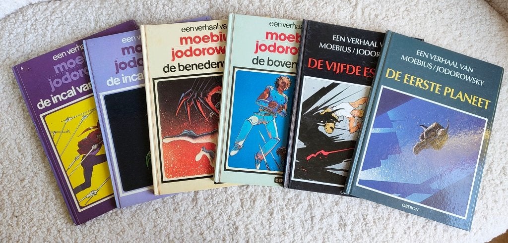 Incal - complete reeks 6 delen, Boeken, Gelezen, Eén stripboek, Ophalen of Verzenden, Moebius (Jean Giraud)