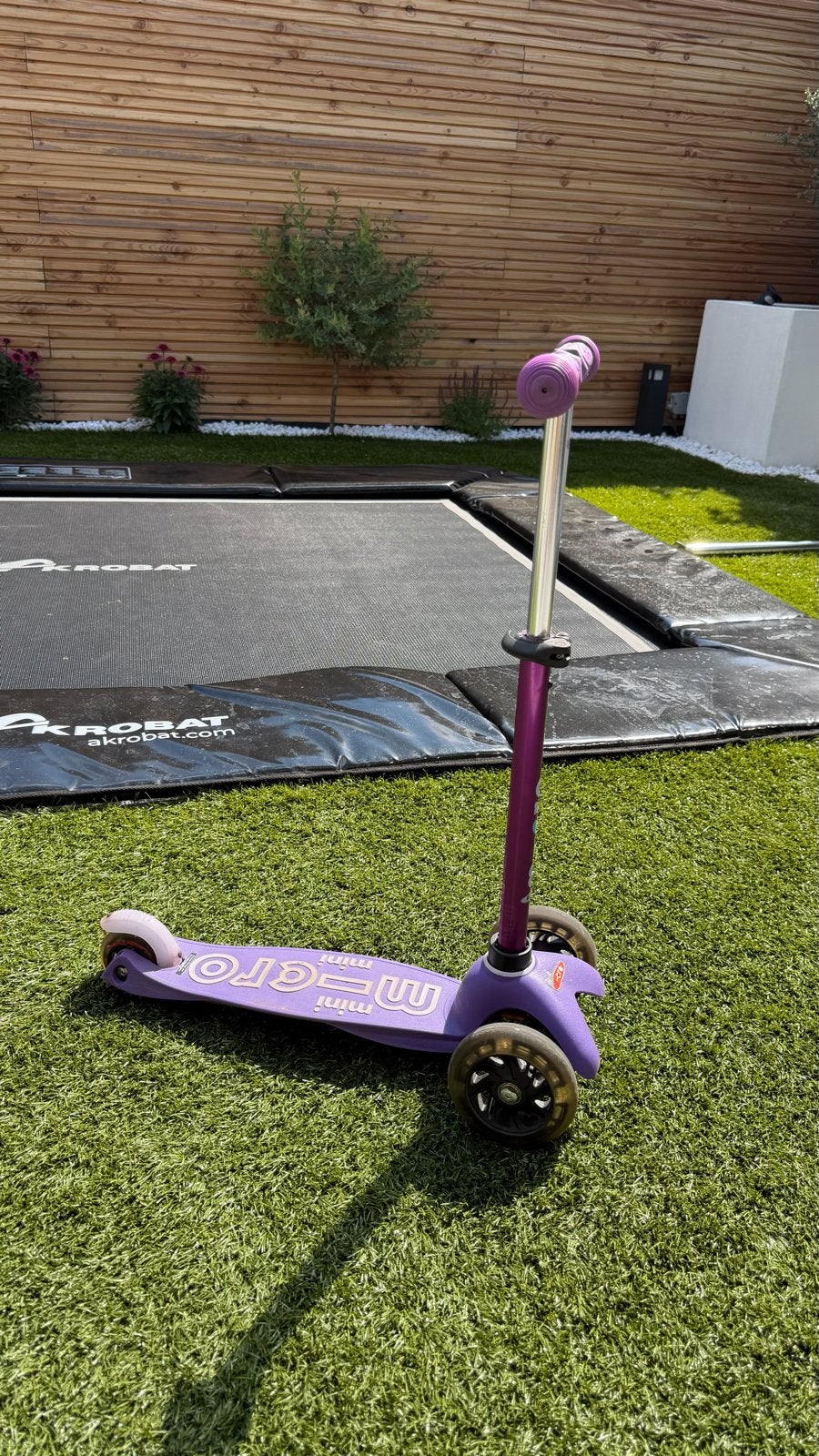 Microstep Mini met lichtgevende wieltjes, Fietsen en Brommers, Ophalen, Zo goed als nieuw, Gewone step
