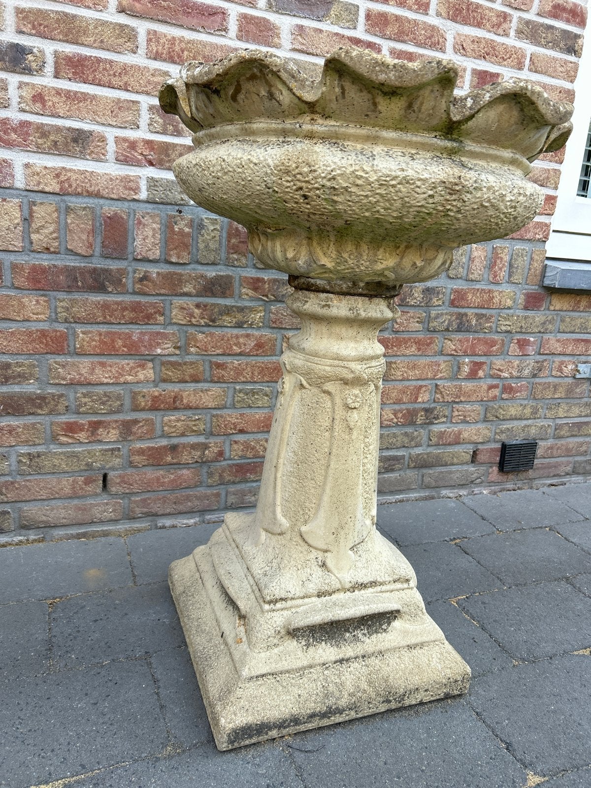 Engelse coupevaas - 90 cm hoog, 40 cm breed, Ophalen, Gebruikt, Minder dan 60 cm, Overige vormen