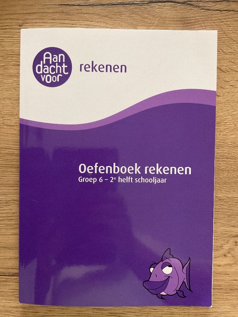 Aandacht voor rekenen groep 6 Cito, Boeken, Schoolboeken, Ophalen of Verzenden, Zo goed als nieuw, Overige niveaus, Nederlands