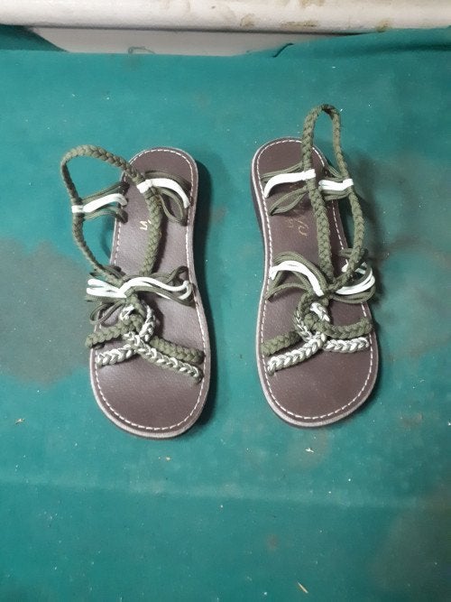 la marine sandalen, groen, Ophalen of Verzenden, 'T Olde Gre-j, Info@toldegrej.nl, Endepoelstraat 20f Didam