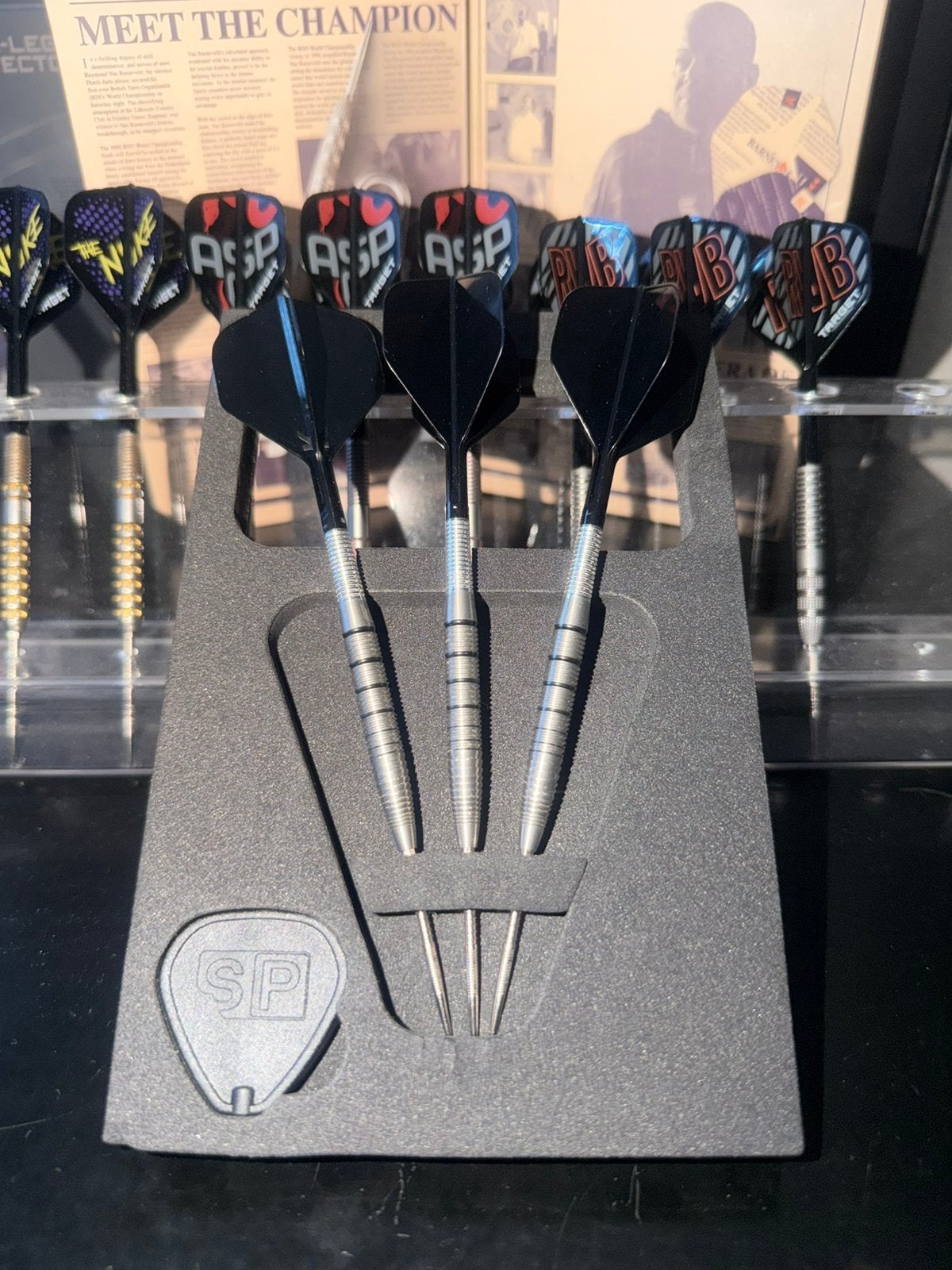 Target Exo 02 Swiss Point 90% Dartpijlen - 24g - (Top staat), Verzenden, Zo goed als nieuw, Pijlen