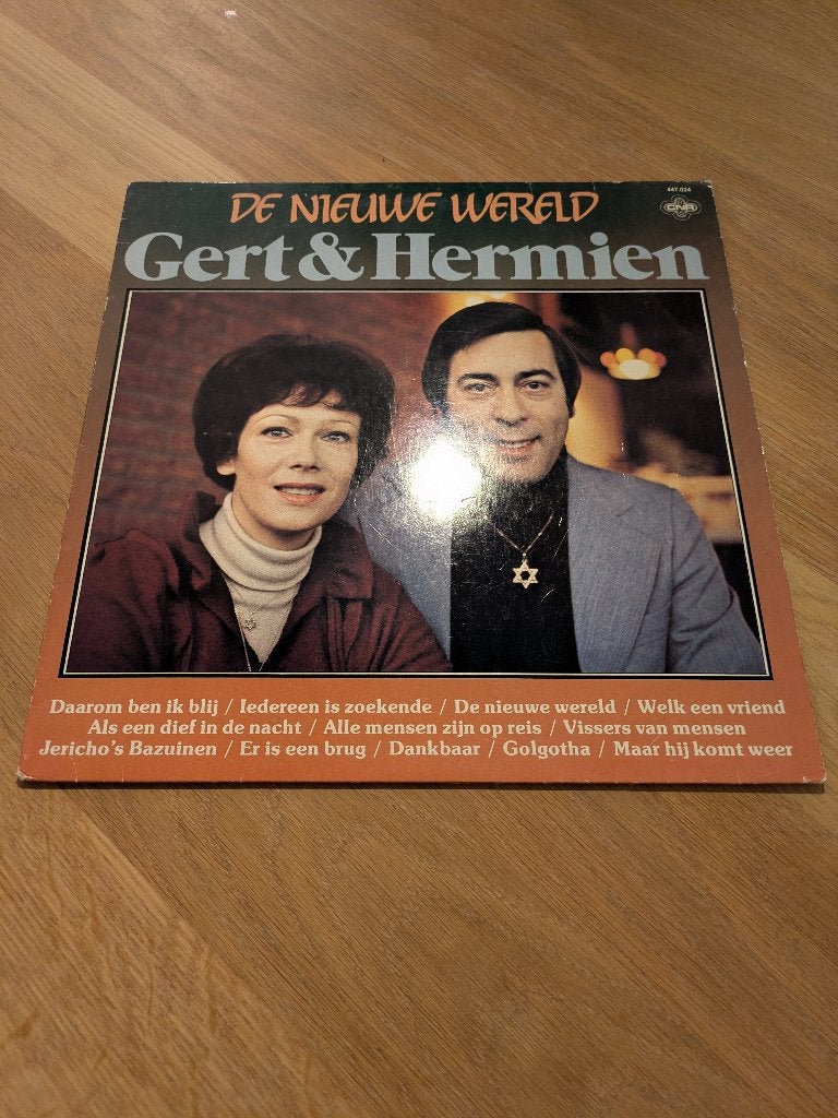 Gert Hermien - De Nieuwe Wereld, Ophalen of Verzenden, Gebruikt, 12 inch, Levenslied of Smartlap
