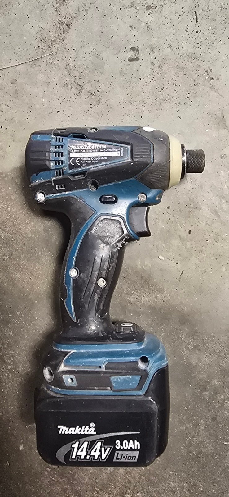 makita BT134 slagschroevendraaier + accu, Ophalen of Verzenden, Boor- en Schroefmachine
