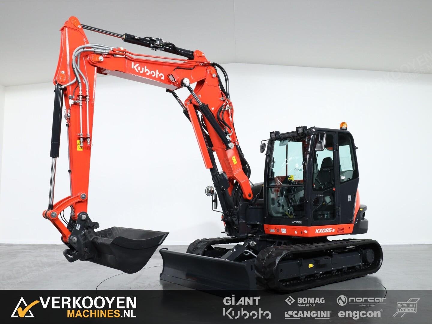 2026 Kubota KX085-5 2PC VK10554, Graafmachine