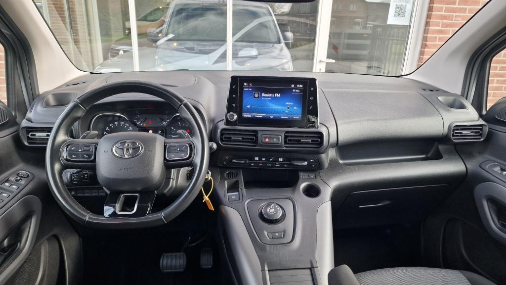 Toyota PROACE CITY Verso 1.2 Turbo Dynamic L2 Long, 7P Autom, Auto's, Toyota, Stof, Gebruikt, 1199 cc, 7 stoelen